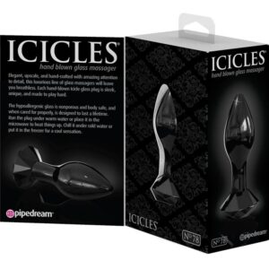Icicles-N. 78 Plug anale di vetro 9 Icicles-N. 78 Plug anale di vetro — PIPEDREAMS · Accessori BDSM (imaginea 3)