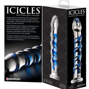 Icicles-N. 05 Massaggiatore in vetro — PIPEDREAMS · Dildo & Stimolatori (immagine 4)