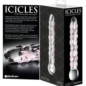 Icicles-N. 07 Massaggiatore in vetro — PIPEDREAMS · Dildo & Stimolatori (imaginea 2)