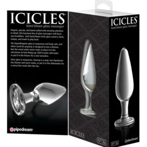 Icicles-N. 26 Massaggiatore in vetro — PIPEDREAMS · Giocattoli anali (imaginea 2)