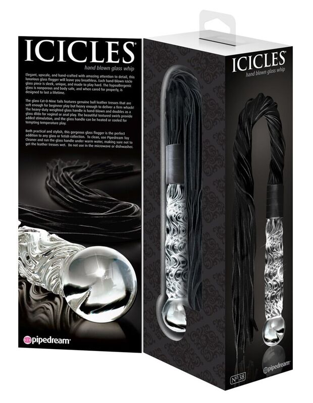 Icicles-N. 38 Massaggiatore in Vetro — PIPEDREAMS · Giocattoli anali (immagine 5)