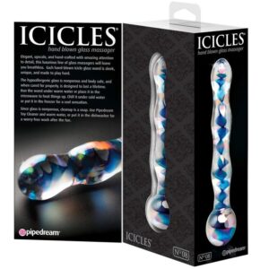 Icicles-N. 8 Massaggiatore in vetro — PIPEDREAMS · Dildo & Stimolatori (immagine 5)
