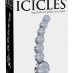 Icicles-N. 66 Massaggiatore Trasparente-Bottiglia — PIPEDREAMS · Giocattoli anali