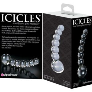 Icicles-N. 66 Massaggiatore Trasparente-Bottiglia — PIPEDREAMS · Giocattoli anali (immagine 6)