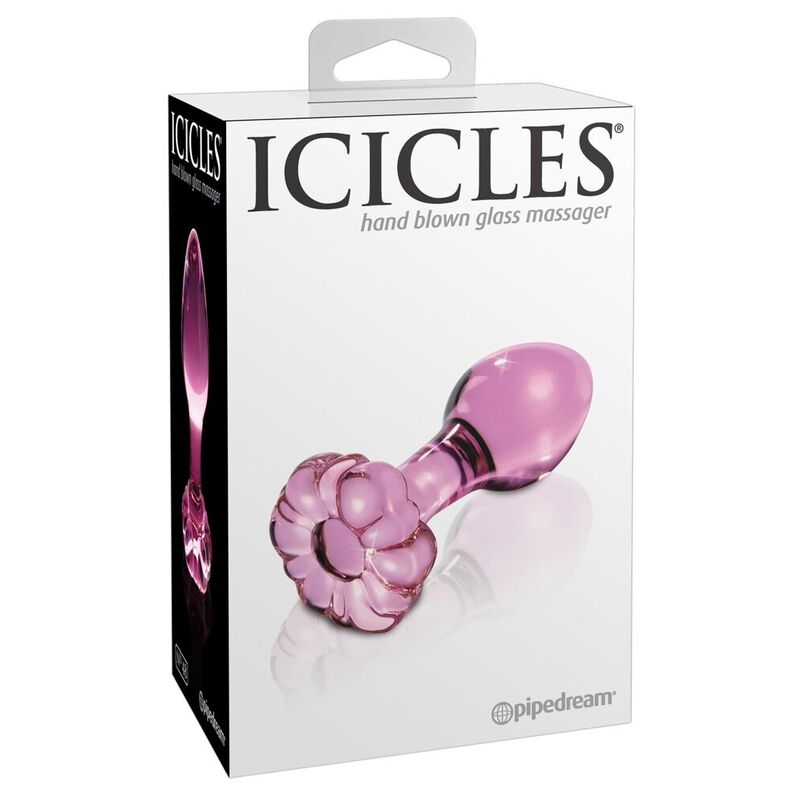 Icicles-N. 48 Massaggiatore Cristallo per Punto P-Bottiglia — PIPEDREAMS · Giocattoli anali