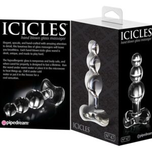 Icicles-N. 47 Crystal Massager-Bottiglia — PIPEDREAMS · Giocattoli anali (imaginea 2)