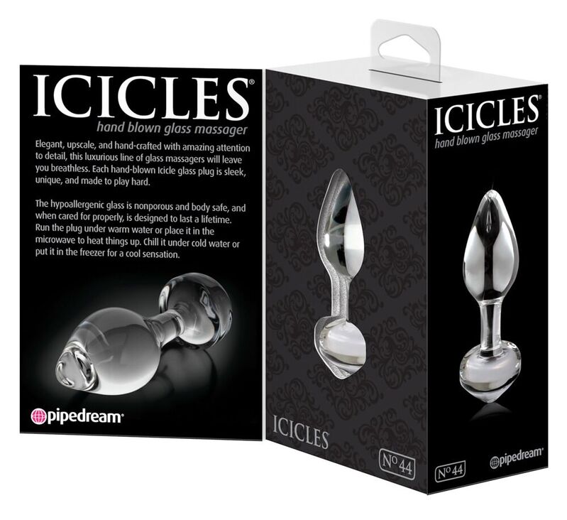 Icicles-N. 44 Plug anale Trasparente-Bottiglia — PIPEDREAMS · Giocattoli anali (immagine 5)