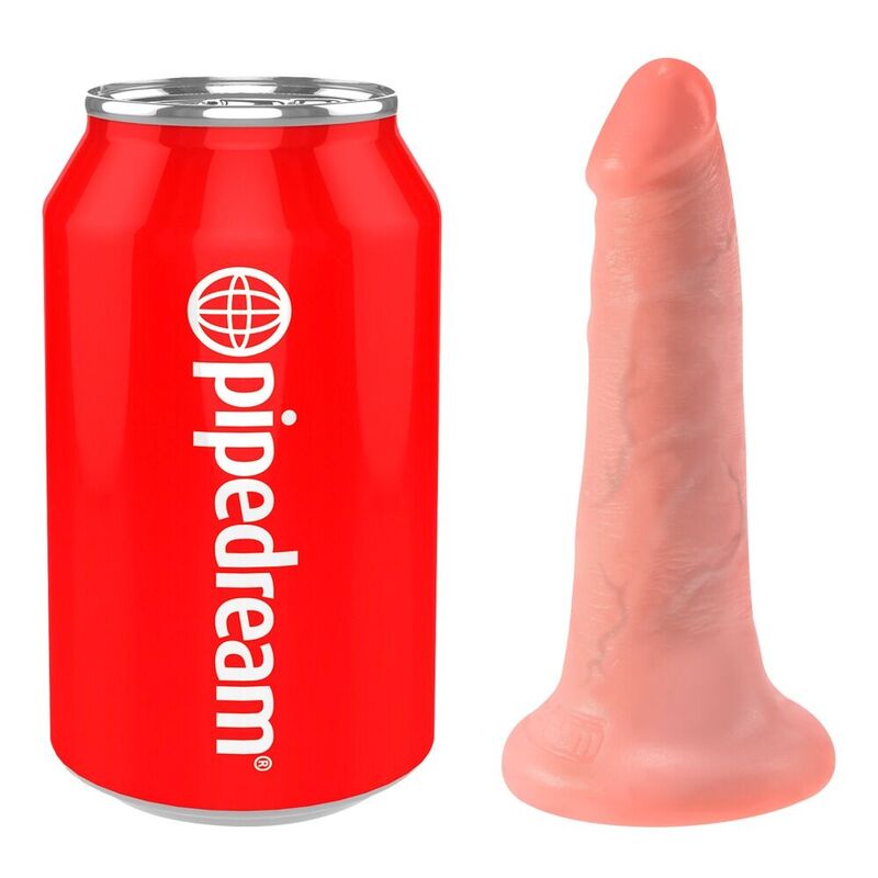 King Cock-Dildo con testicoli 14 Cm Flesh-Ventosa 367 King Cock-Dildo con testicoli 14 Cm Flesh-Ventosa