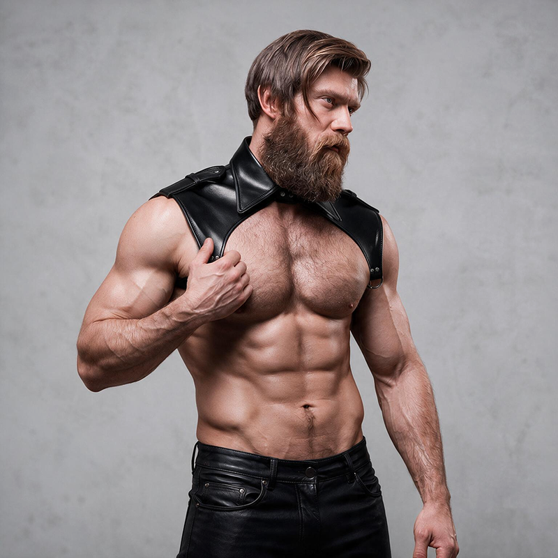 Fetish Submissive Attitude-Fetish Submissive Imbracatura Frontal Brigade · Accessori BDSM (immagine 3)