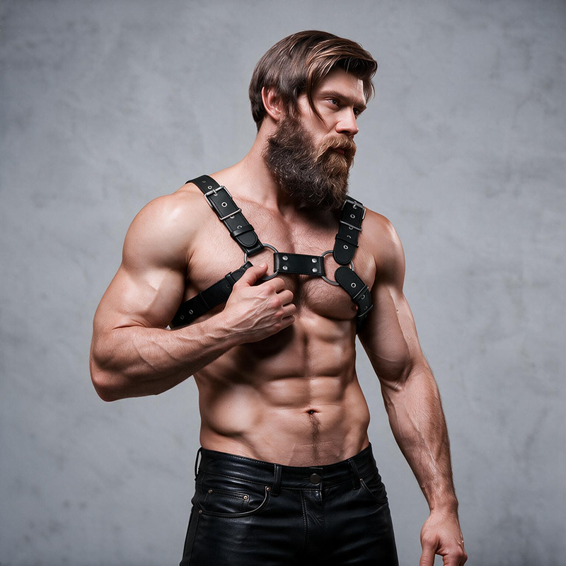 Fetish Submissive Attitude-Attitude - Imbracatura Bulldog Regolabile · Accessori BDSM (imaginea 4)