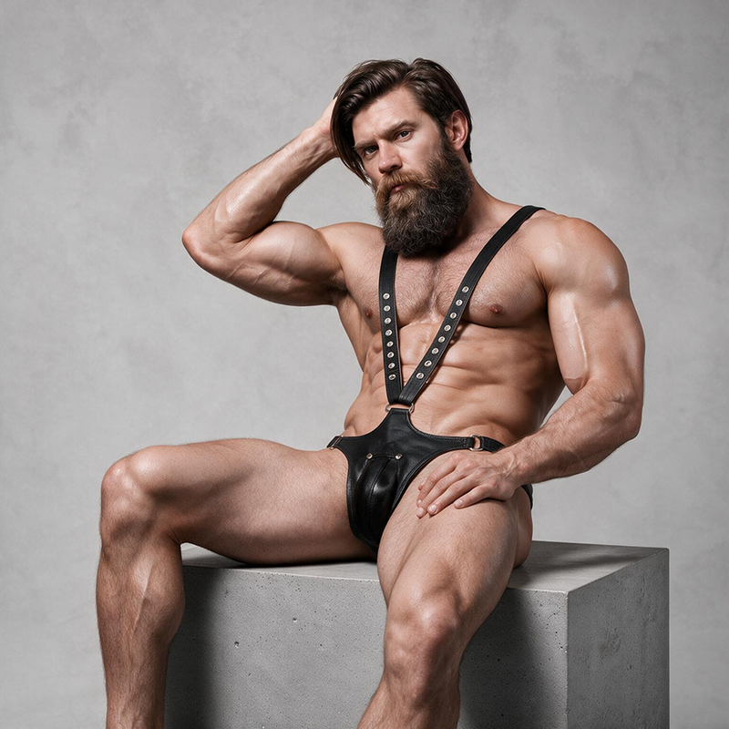 Fetish Submissive Attitude-Fetish Submissive Imbracatura per Uomo · Intimo uomo (immagine 6)