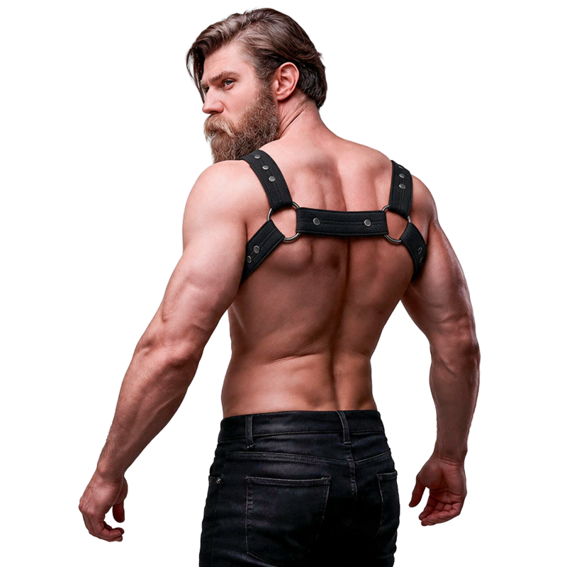 Fetish Submissive Attitude-Attitudine Imbracatura Sportivo Regolabile · Accessori BDSM (imaginea 4)