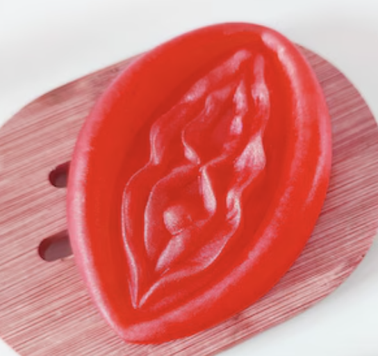 Diablo Picante-2 saponi profumati a forma di vagina, Rosso 1 Diablo Picante-2 saponi profumati a forma di vagina, Rosso — DIVERTY SEX · Articoli divertenti