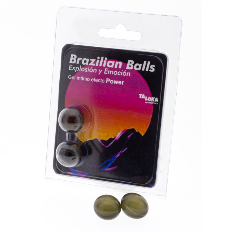 Taloka-2 Brazilian Balls Power Effect Exciting Gel 435 Taloka-2 Brazilian Balls Power Effect Exciting Gel