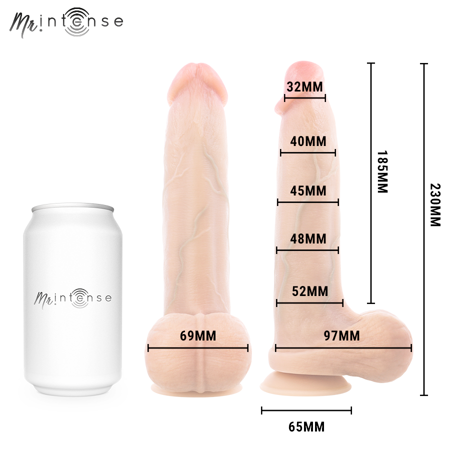 Mr Intense-Bruce L Dildo realistico con testicoli 23 cm 5 Mr Intense-Bruce L Dildo realistico con testicoli 23 cm — MR. INTENSE · Dildo & Stimolatori (imaginea 5)
