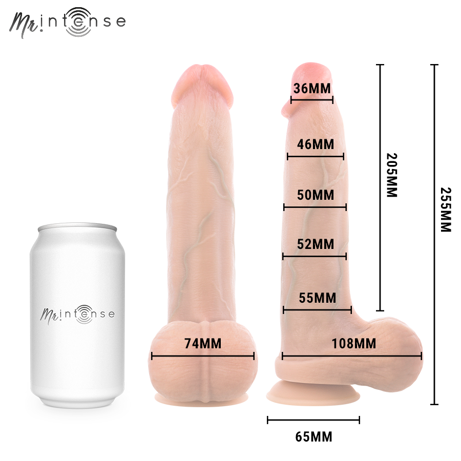 Mr Intense-Bruce XL Dildo realistico con testicoli 25,5 cm 5 Mr Intense-Bruce XL Dildo realistico con testicoli 25,5 cm — MR. INTENSE · Dildo & Stimolatori (imaginea 5)