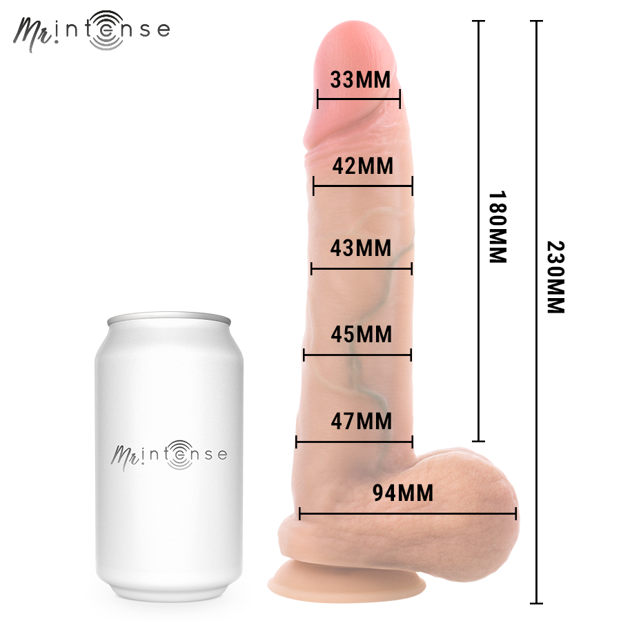 Mr Intense-Gary L Dildo ultra-realista con testicoli 23 cm 6 Mr Intense-Gary L Dildo ultra-realista con testicoli 23 cm — MR. INTENSE · Dildo & Stimolatori (imaginea 6)