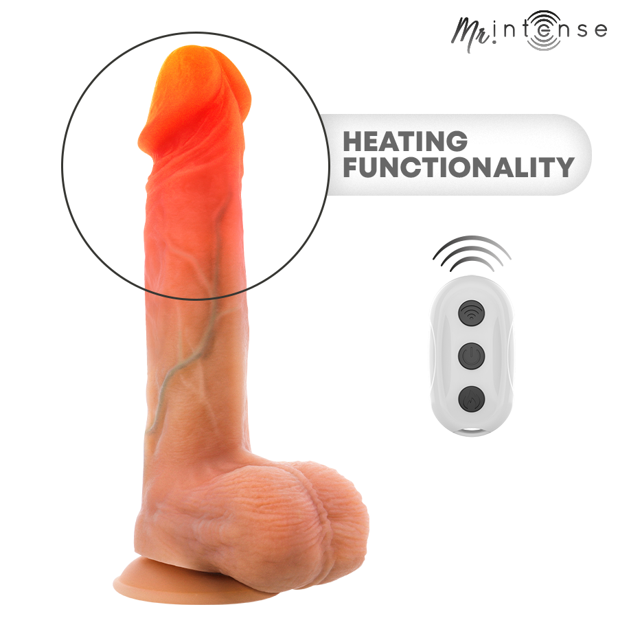Mr Intense-Logan Dildo Vibratore con Riscaldamento e Telecomando 7 Mr Intense-Logan Dildo Vibratore con Riscaldamento e Telecomando — MR. INTENSE · Vibratori (imaginea 7)