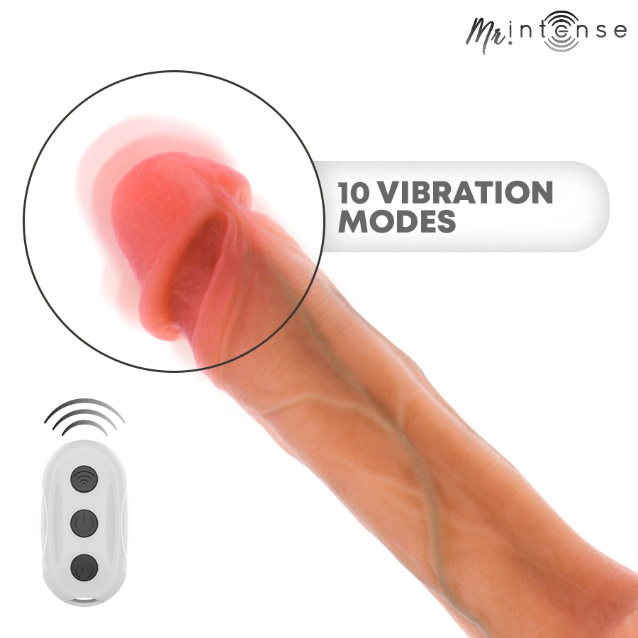 Mr Intense-Bradley Dildo Vibratore con Riscaldamento 21 cm 6 Mr Intense-Bradley Dildo Vibratore con Riscaldamento 21 cm — MR. INTENSE · Vibratori (imaginea 6)