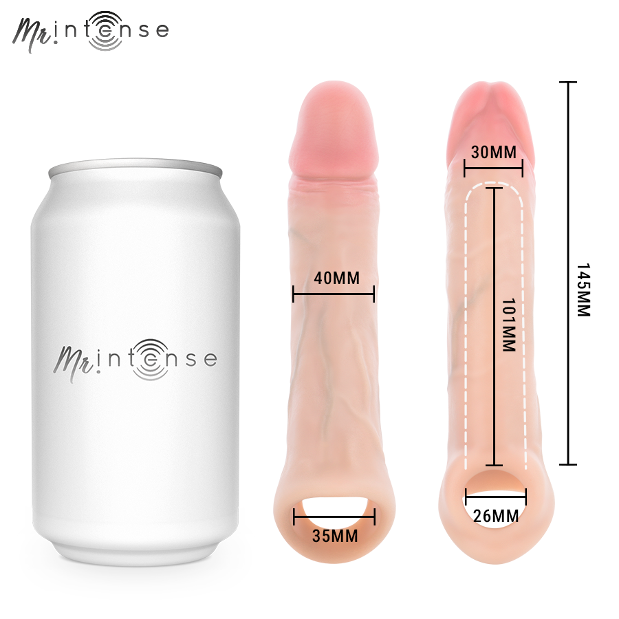 Mr Intense-Arnold M Guaina Vibratore Pene con Telecomando — MR. INTENSE · Anelli & Guaine per pene (immagine 7)