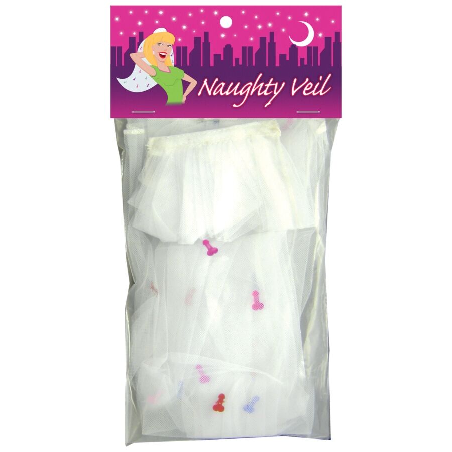 Kheper Games-Naughty Veil Divertente velo da scapolo