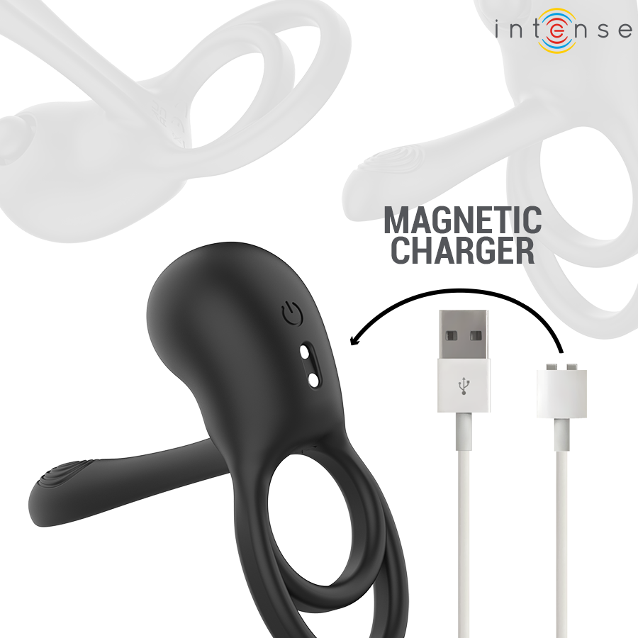 Intense-Spike Anello Vibratore per Pene con Telecomando · Anelli & Guaine per pene (immagine 5)