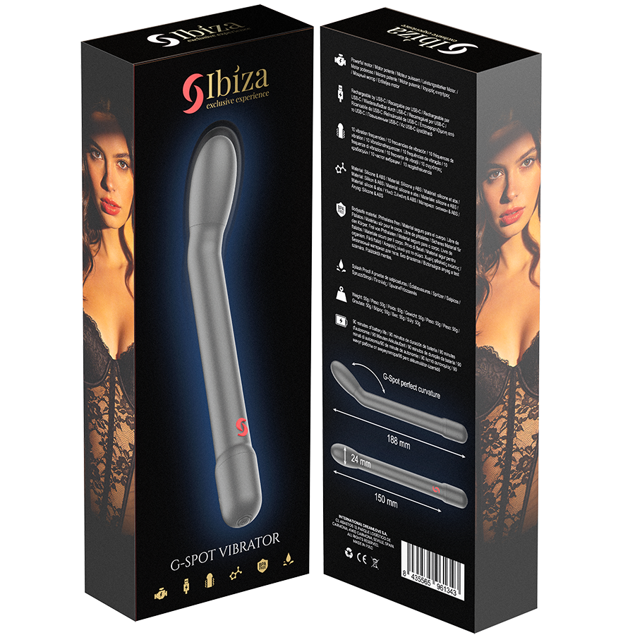 Ibiza-Vibratore Punto G 3 in 1 con aspirazione Nero 7 Ibiza-Vibratore Punto G 3 in 1 con aspirazione Nero — IBIZA TECHNOLOGY · Vibratori (imaginea 7)