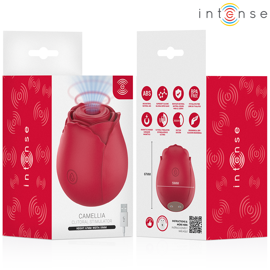Intense-Camellia Stimolatore Clitorideo per Suzione Bordo · Vibratori (imaginea 3)