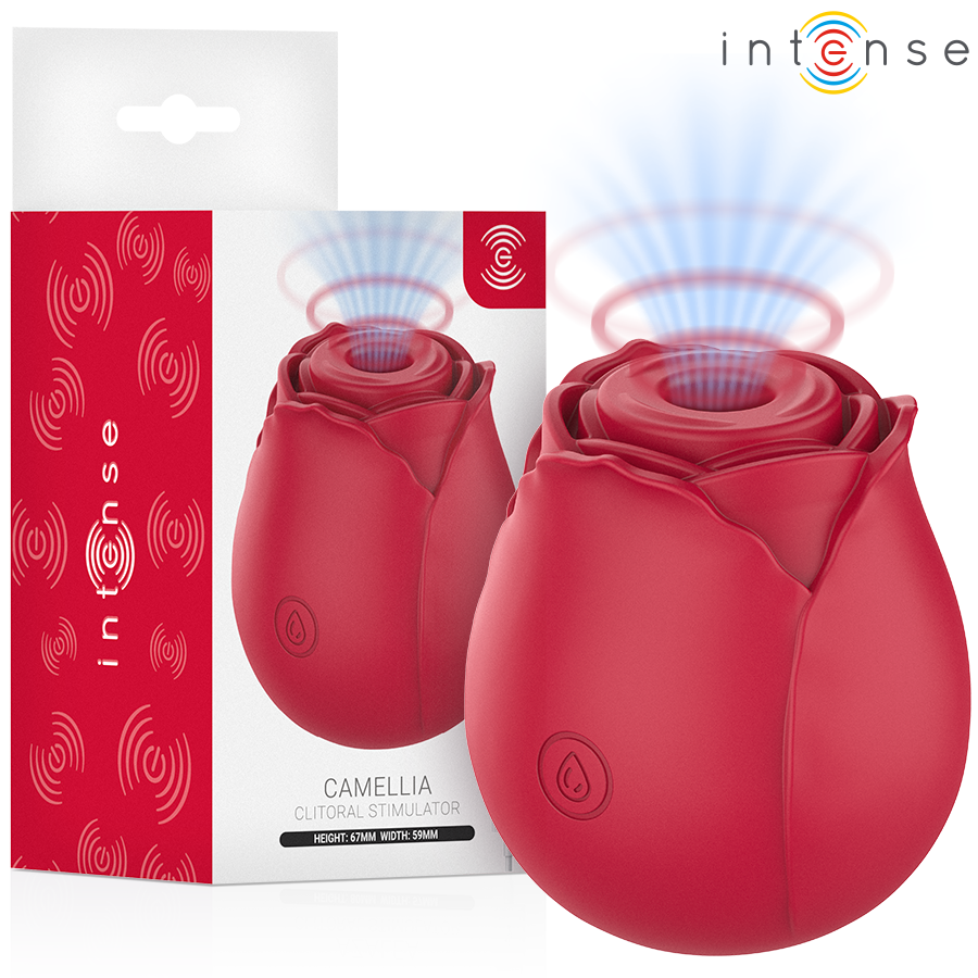 Intense-Camellia Stimolatore Clitorideo per Suzione Bordo