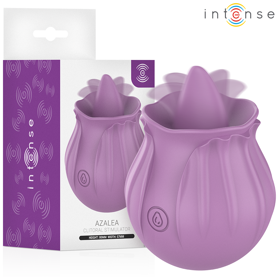 Intense-Azalea Stimolatore Clitoride 10 Vibrazioni Viola