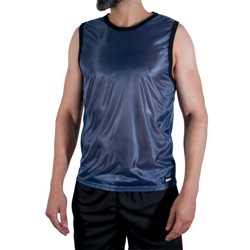 Macho Underwear-Maglietta Sport Elastic Blumarino