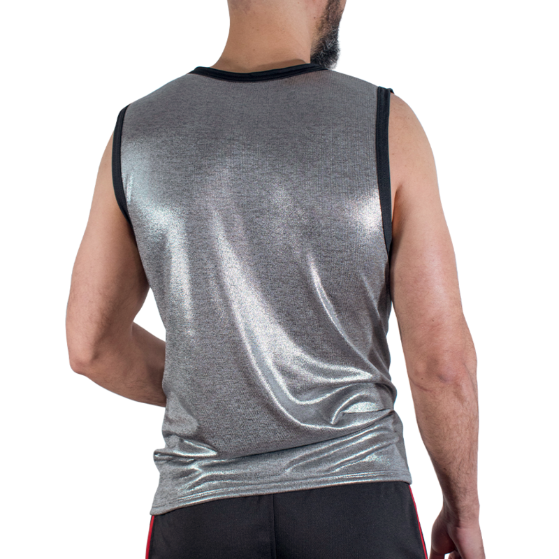 Macho-Fine Glitter Maglietta Uomini — MACHO UNDERWEAR · Intimo uomo (immagine 3)