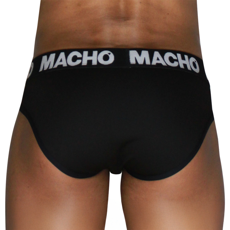 Macho-MCH007 Slip Classic Nero — MACHO UNDERWEAR · Intimo uomo (imaginea 3)