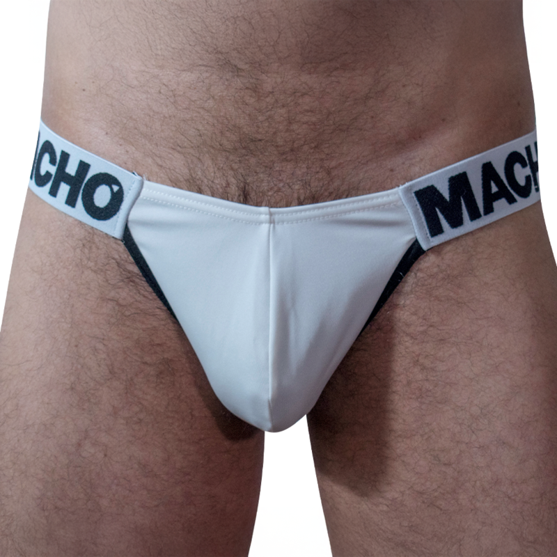 Macho-MCH009 Slip Side Bianco