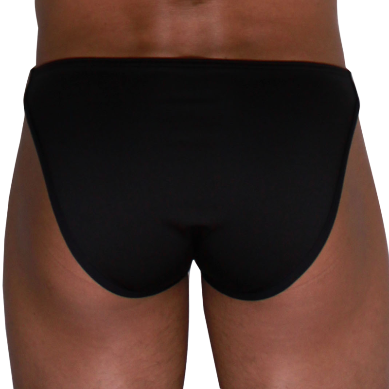Macho Underwear-Slip Uomo con Tazza di Evidenziazione Nero 5 Macho Underwear-Slip Uomo con Tazza di Evidenziazione Nero · Intimo uomo (imaginea 5)
