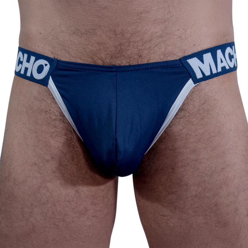Macho-MCH011 Slip Side Blu Chiuso