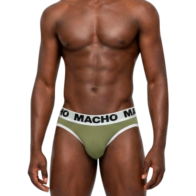 Macho-MCH013 Slip Classic Verde Militare
