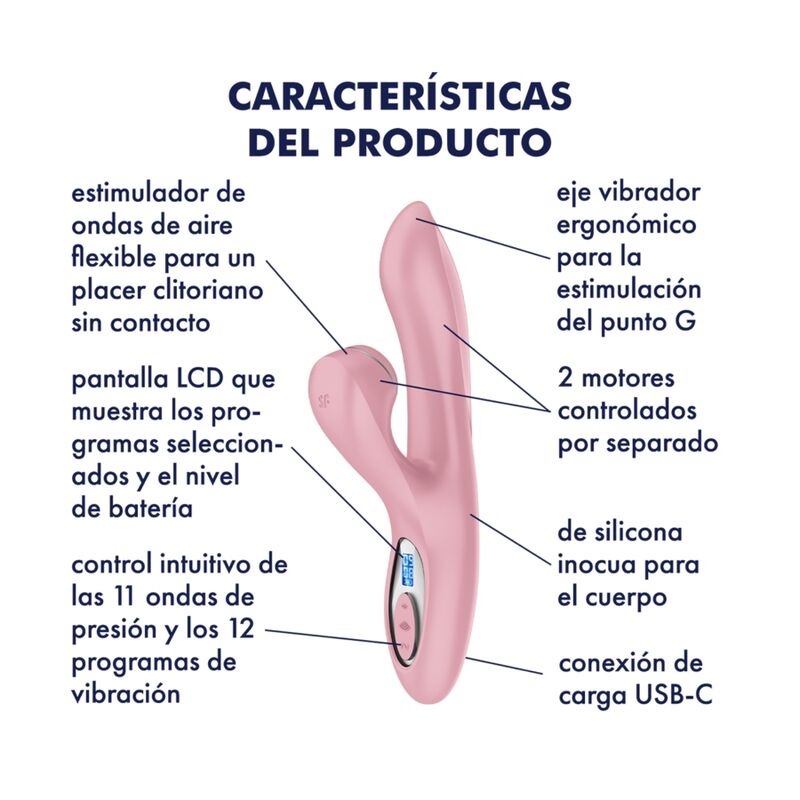 Satisfyer-Pro+ G-Spot Generation 2 Stimolatore Rosa · Vibratori (immagine 3)