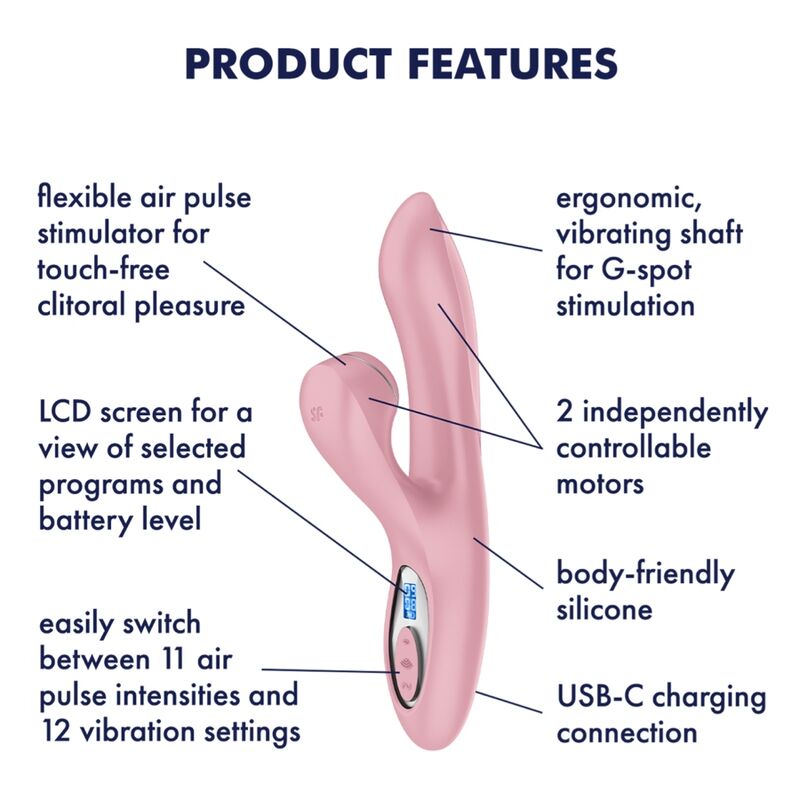 Satisfyer-Pro+ G-Spot Generation 2 Stimolatore Rosa · Vibratori (immagine 6)