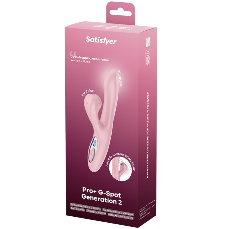 Satisfyer-Pro+ G-Spot Generation 2 Stimolatore Rosa · Vibratori (immagine 8)