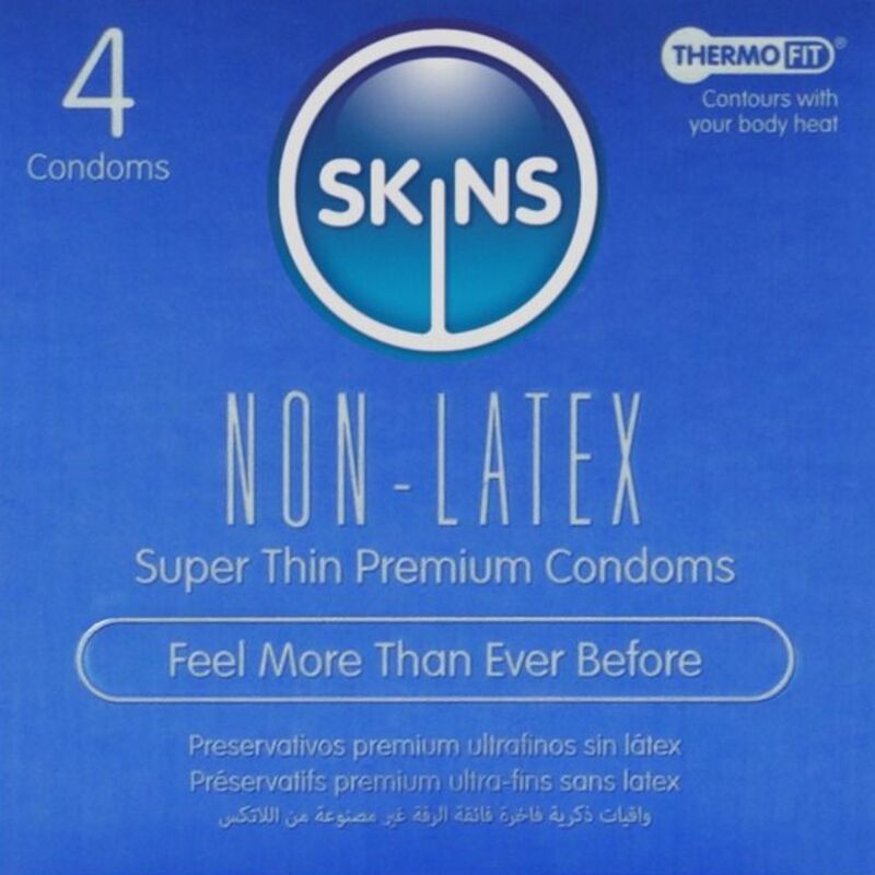 Skins-Preservativi senza lattice 4 Pezzi