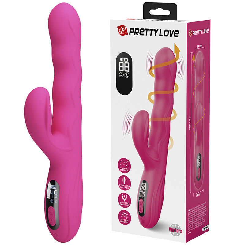 Pretty Love-Winters vibratore coniglio con schermo a LED Rosa 10 Pretty Love-Winters vibratore coniglio con schermo a LED Rosa · Vibratori (imaginea 10)