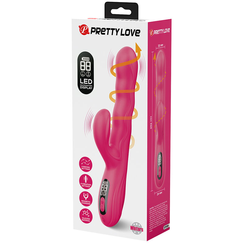 Pretty Love-Winters vibratore coniglio con schermo a LED Rosa 9 Pretty Love-Winters vibratore coniglio con schermo a LED Rosa · Vibratori (imaginea 9)