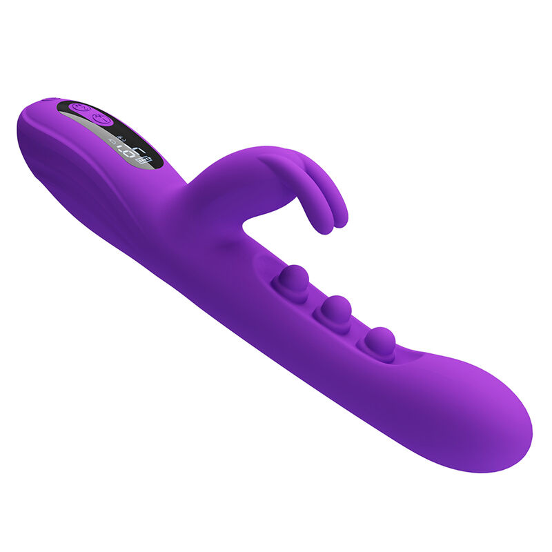 Pretty Love-Sabien Vibratore Rabbit con Tapping Viola · Vibratori (immagine 3)