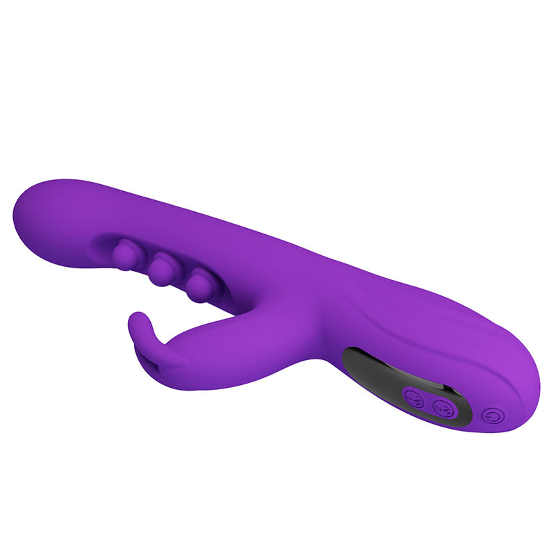 Pretty Love-Sabien Vibratore Rabbit con Tapping Viola · Vibratori (immagine 4)
