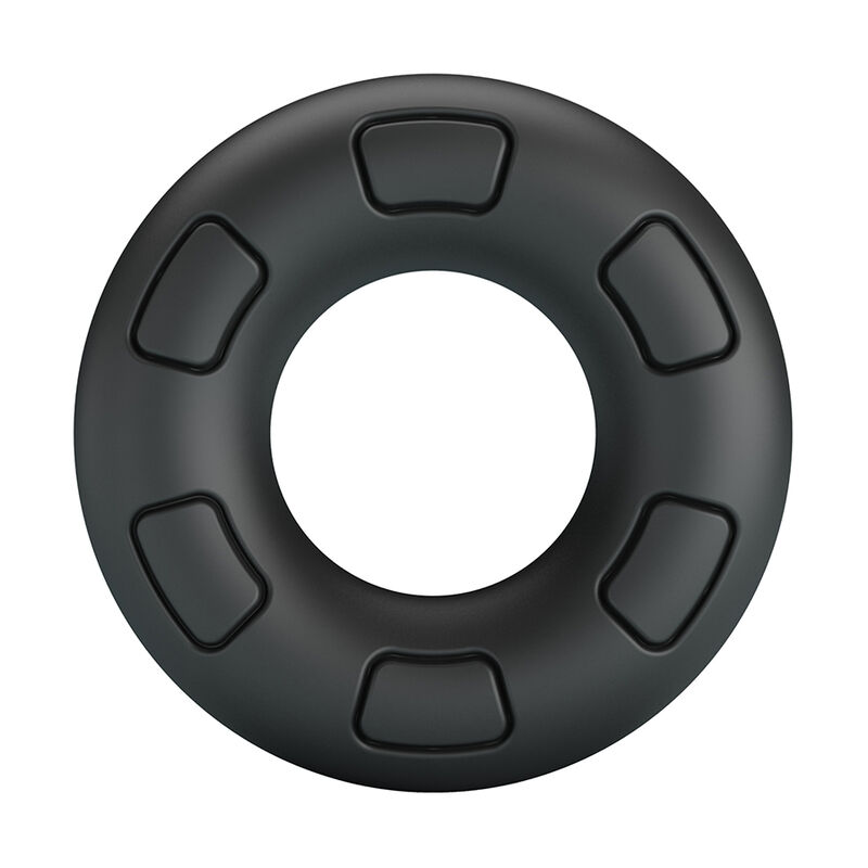 Crazy Bull-Bertram Anello per Pene in Silicone Nero