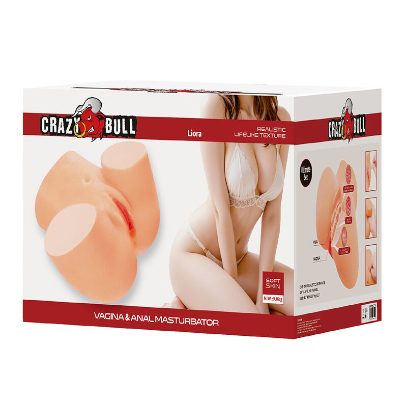 Crazy Bull-Liora XXL Masturbatore Vibratore Vagina e Ano 8 Crazy Bull-Liora XXL Masturbatore Vibratore Vagina e Ano · Masturbatori (imaginea 8)