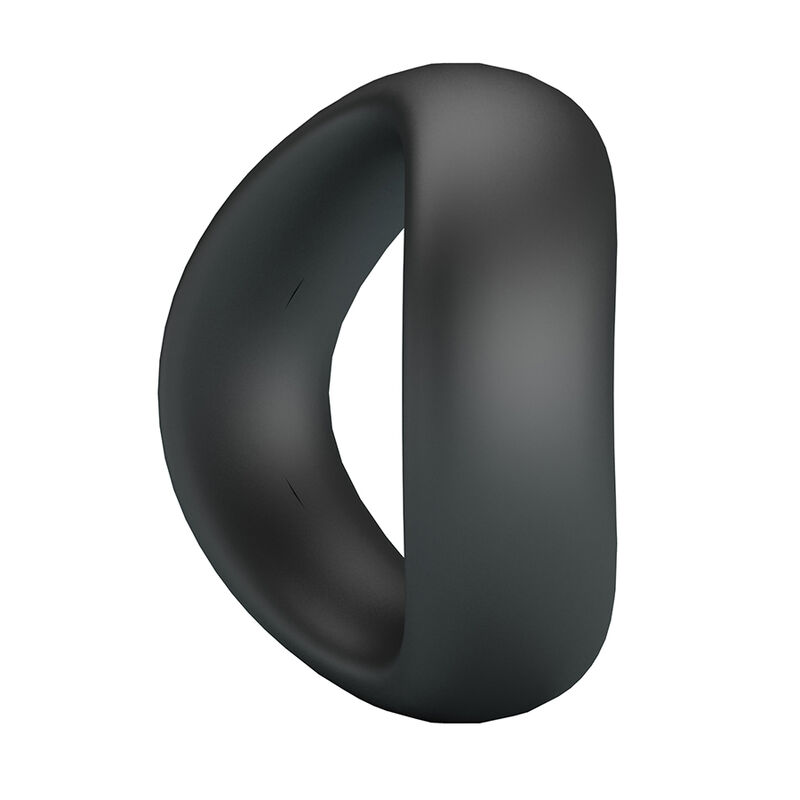 Crazy Bull-Valen Anello Ergonomico per Pene Nero · Anelli & Guaine per pene (imaginea 3)
