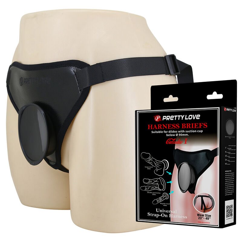 Pretty Love-Imbracatura Strap-on universale Nero 1 Pretty Love-Imbracatura Strap-on universale Nero · Strap-on & Imbracature