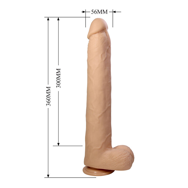 Pretty Love-Dany Dildo Realista Flessibile 36 cm Naturale 7 Pretty Love-Dany Dildo Realista Flessibile 36 cm Naturale · Dildo & Stimolatori (imaginea 7)